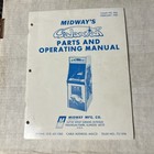 Original  Vintage Arcade Video Game Owners Manual Galaxian Midway With Schematic