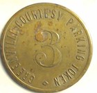 Greenville  Pennsylvania Good For Token - Parking 3