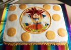 Edible Dragon Ball Z Goku 7 5in Circle Cake Topper Image Decoration Wafer Paper