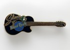 Vintage Hard Rock Cafe Selena  quintanilla  Epiphone Acoustic Guitar Rose Pin