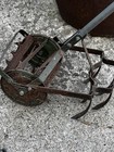 Vintage Roho Garden Hand Push Cultivator Tiller Weed Plow Vegetable Claw Antique