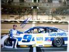 Chase Elliott Blue Autographed2026  9 Napa Chevy Daytona 500 Promo 8x10 Photo