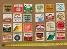 Lot Of 24    Vintage Cigarette Vending Machine 2    X 2   plastic Labels