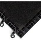 Wearwell Interlocking Antifatigue Mat Tile  18 In W X Pvc  Black