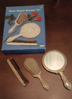 Vintage Silver Plated Dresser Set