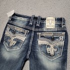 Mens Rock Revival Jeans  kidd  Straight Size 32 X 31 New