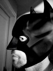 Dark Knight Full Head Cowl Latex Mask One Size For Cosplay Halloween Costume