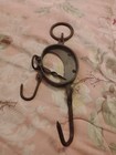 Antique 1800s Brass   Iron Fur Trapper s  Scale 11 