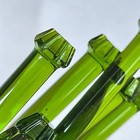 Lot 11 Antique Green Glass 6    Swizzle Sticks Stirrers Bar Alcohol Cocktail