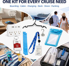 Cruise Essentials 2026  24pcs Cruise Ship Must Haves Kit For Boarding  Cabin Set