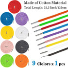 9pcs Drawstring - Drawstring Replacement 53 Inches Cord Hoodie String Replacemen