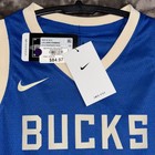 Damian Lillard Bucks Jersey Youth M 10 12 Nike Swingman City Edition Nwt