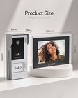 Tmezon 2mp Wifi Video Doorbell Security Intercom System 7   Touch Monitor Rfid