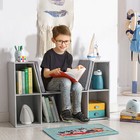 Reading Nook For Kids Toddler Bookshelf Toy Box Chest Cabinet Storage Organizer