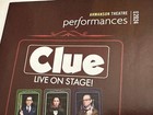 Clue Live On Stage Ahmanson Theatre 2024 Program And Postercard