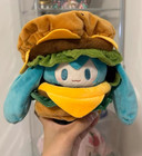 Hatsune Miku Hamburger Stuffed Miku Kawaii Plush Doll 15cm Anime Toy Gift Decor