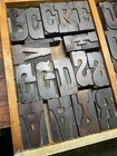 Vintage Authentic Big Letterpress Wood Type 288pt  The Real Deal  