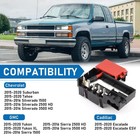 Bumxca Fuse Battery Terminal Cover Compatible 2014-2016 Chevy Silverado Gmc
