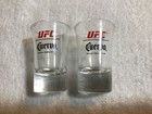 Cuervo Ufc  Shot Glasses 1 5oz Set Of 2 Collectible Gift New Heavy Bottom