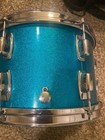 Ludwig Standard 8x12    Turquoise Sparkle Tom    Vintage