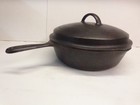 Vintage Wagner Ware Sidney-o Chicken Fryer Deep Skillet With 1081a Lid