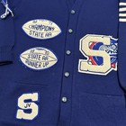 Whiting Letterman Vintage 60s 70s L Sweater Cardigan Football State Champions