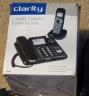 Clarity Products E814cc Amplified Big Button Corded cordless Phone System- Great