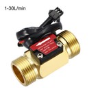 G3 4 Hall Effect Liquid Water Flow Sensor Switch Meter Counter 1-30l min Yf-b6