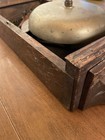 Antique Gamewell Fire Station Gong Firehouse Alarm Wood Case 6    Bell C 1900