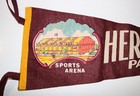 Vintage Felt Pennant Lot Of 4 Hershey Park Sports Gettysburg  Ontario Va Etc