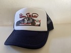 Vintage Bill Elliott Coors Light Hat Nascar Trucker Hat Adjustable Snapback Navy