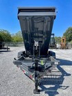 New 7 X 14 14k Gvwr Hydraulic Scissor Hoist Power Up   Down Dump Trailer Hauler