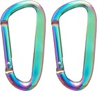 Cute Carabiner Clip  3  Aluminum Alloy Caribeener D Ring  Spring Snap Hook Fo   