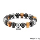6mm-10mm Natural Gemstone Beaded Stretch Bracelet Crystal Healing Reiki Gifts