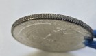 1963 Washington Silver Quarter -  uncirculated Toned Coin  - Free Shipping