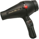 Professional Black Hair Dryer - Twin Turbo 3200