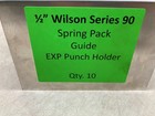 Lot Of 10 Wilson Exp Punch Holder Series 90 1 2  Spring Pack Guide Hp2