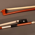 Professional Soloist Violin Bow 4 4 Pernambuco Master J j  Martin Carved Silver