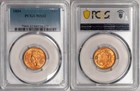 1854 Indian Princess Gold  3 Three Dollars Pcgs Ms-62