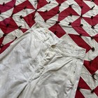 Vintage 1940s Blue Ribbon Brand White Pants Youth Size As Is 