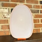 Vintage Tupperware Oval Roaster Meat Flavor Saver Keeper Tray Storage Container