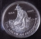 1985 Engelhard Prospector 1 Troy Oz  9995 Fine Platinum