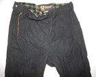 Vintage Motorcycle Black Cotton Riding Pant Belstaff Mens Size 34  Bsa Triumph