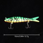 15pcs Jointed Fishing Lures Swimbait Hard Bait Artificial Bait 13cm 19g