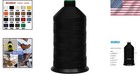 Bonded Nylon Thread Tex210 Black 16oz 2000yd -  Leather Upholstery Canvas Repair