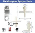 Spray Boom Repair Kit  Sprayer Parts Including 8001-vs Tips Screens Clamps