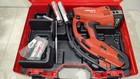 Hilti Gx 3 Gas-actuated Fastening Tool Nail Gun Concrete Steel Metal Stud video 