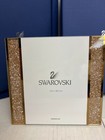 Swarovski Crystal Starlet Golden Shadow Picture Frame  5x7 Photo Size  With Box