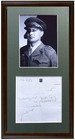 Rarity Moshe Dayan Autograph Hand Signed Personal Letter Hebrew Idf   Photo  mat