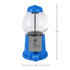 11  Vintage Candy Gumball Machine With Coin Bank Candy Dispenser Machine  Blue